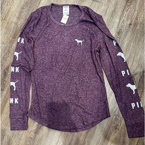 Brand New Pink loungewear shirt